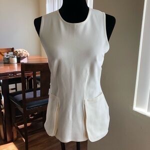 RACHEL Rachel Roy Sleeveless Pocket Top sz S